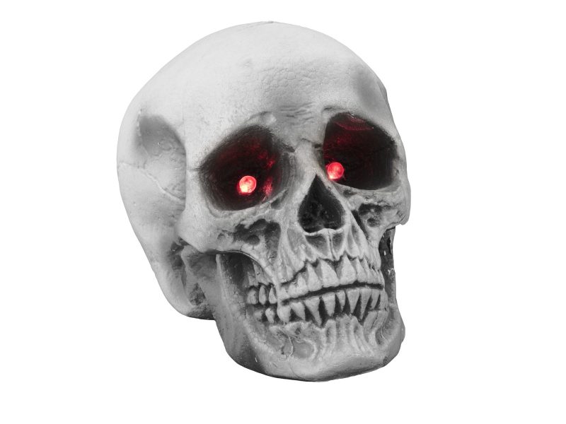 Halloween skelethoved LED